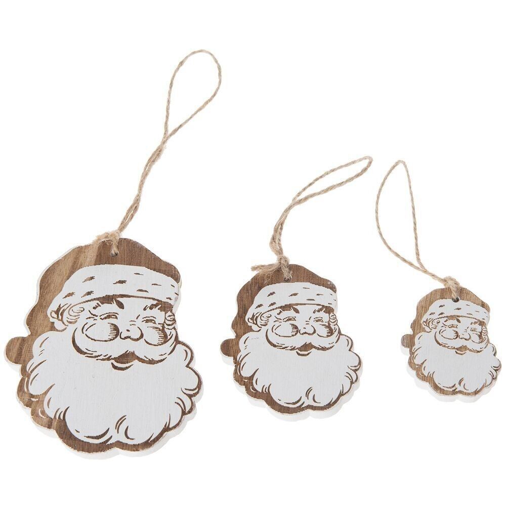 Ciondolo decorativo Babbo Natale 5-10 cm