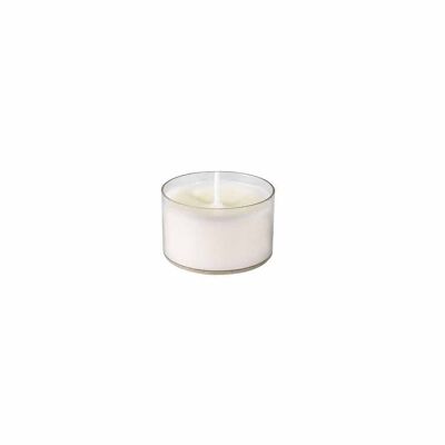 DUNI tea lights white stearin ECOLABEL approx. 6 hours