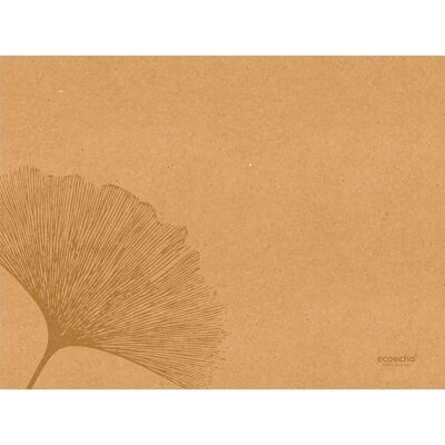 DUNI paper placemat 30 x 40 cm organic brown