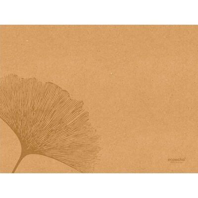 Set de table en papier DUNI 30 x 40 cm marron bio