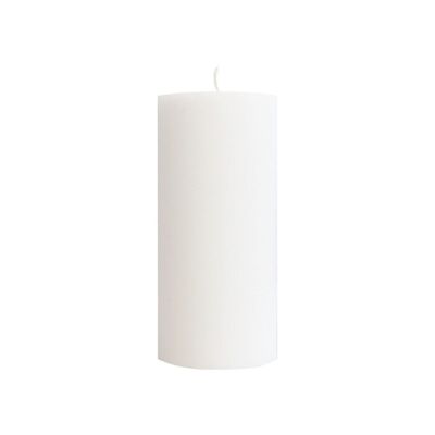 DUNI Bougie Pilier 100% Stéarine 150x70mm Blanc