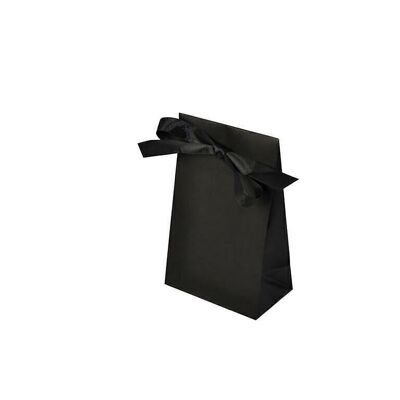 Gift bag black 100x60x157+42mm