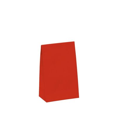 Geschenktasche 10x6x15,7+4,2cm rot