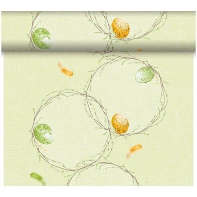 DUNI Tete-A-Tete table runner Dunicel Easter Pasture