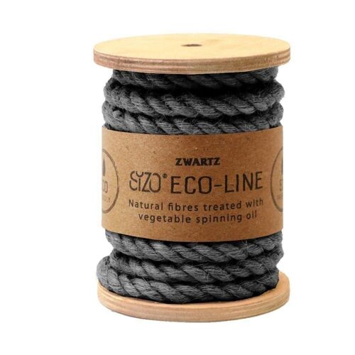 Jute Kordel 7mm 5m anthrazit