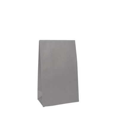 Gift bag 14x8x23+5.5cm grey