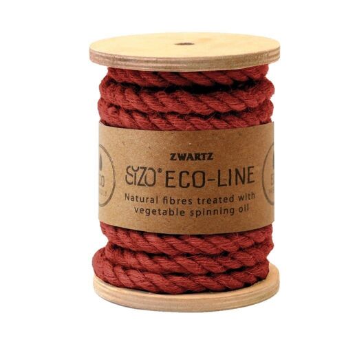 Jute Kordel 7mm 5m Rot