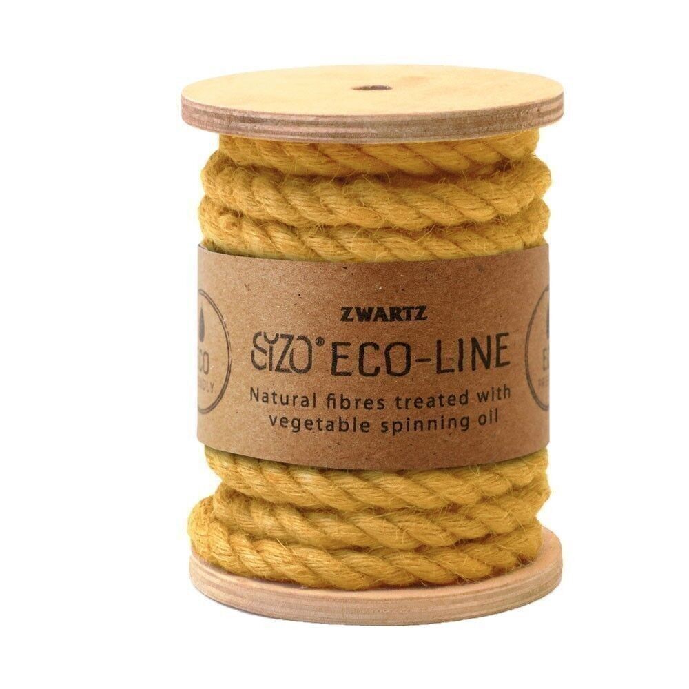 Jute Kordel 7mm 5m Gelb