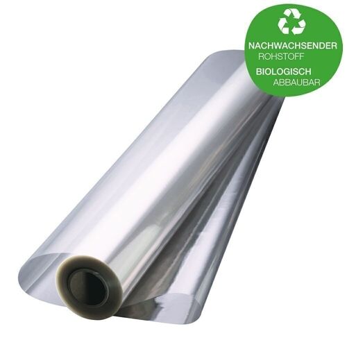 Geschenkfolie Zellglas 50cm 100Meter - 23my stark