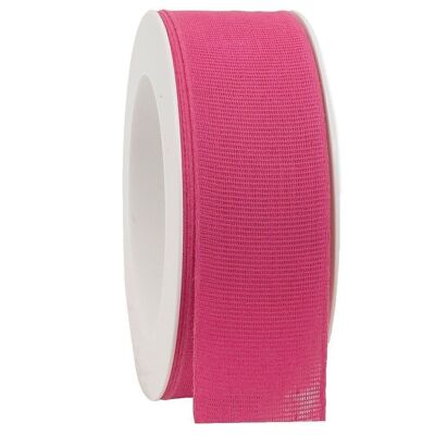 Ruban de lin biodégradable 40mm/20Meter Spring Pink