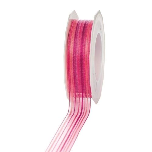 Geschenkband Malediven 25mm/20Meter pink