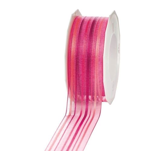 Geschenkband Malediven 40mm/20Meter pink