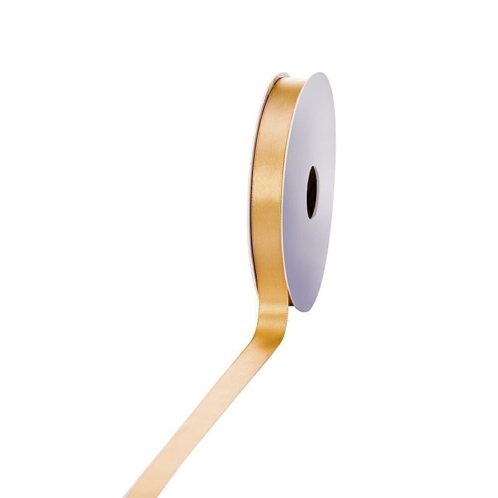 Nastro di raso 15mm 50 metri oro