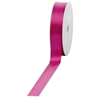 Gift ribbon fabric 25mm / 50 meters pink