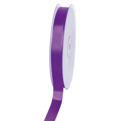 Gift ribbon grosgrain 16 mm/50 meters purple