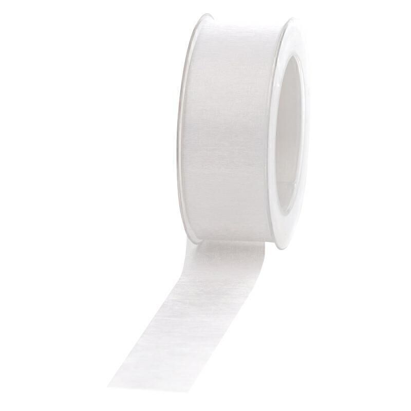 Nastro regalo in chiffon 40mm/50 metri bianco
