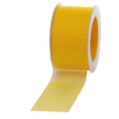 Nastro regalo in chiffon 60mm/50metro giallo