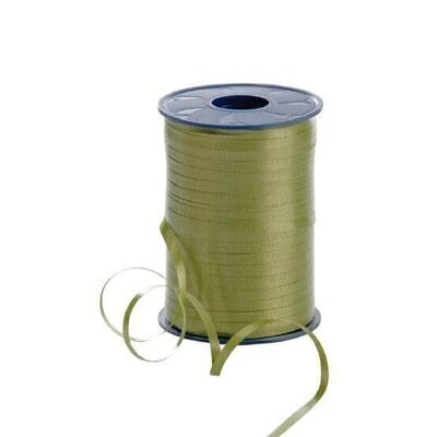 Poly ribbon 5mm 500meters moss green