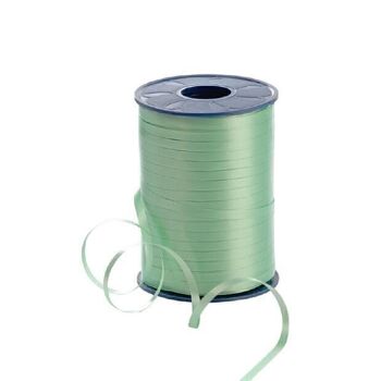 Ruban poly 5mm 500m vert clair