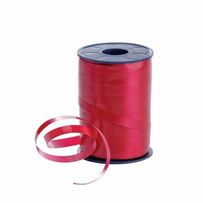 Poly ribbon 5mm 500 meters bordeaux