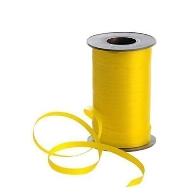 Poly tape matt 7.5mm 180m yellow