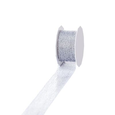 Nastro Metallico Trend Style 40mm 20Meter Argento
