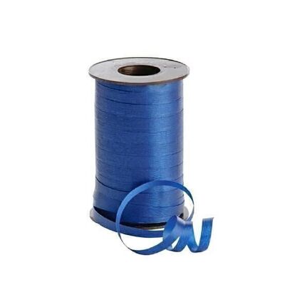 Nastro in poliestere opaco 7,5 mm 180 metri blu scuro