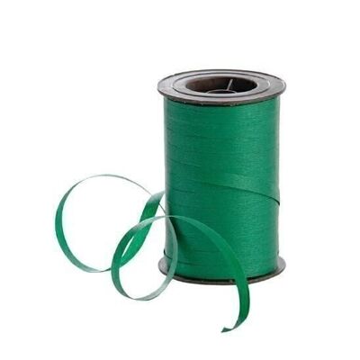 Poly tape matt 7.5mm 180 meters green