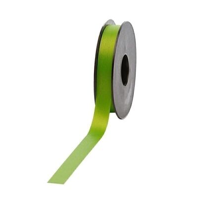 Poly ribbon matt 16mm 45 meters light green