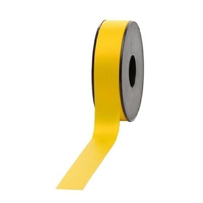 Poly tape matt 25mm 45meters yellow