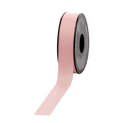 Poly ribbon matt 25mm 45meters pink