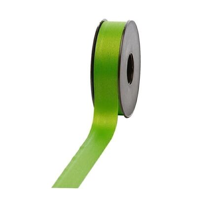 Poly ribbon matt 25mm 45meters light green