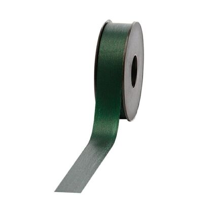 Poly ribbon matt 25mm 45meters hunter green