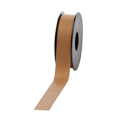 Poly ribbon matt 25mm 45meters sand