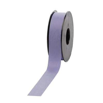 Poly ribbon matt 25mm 45meters lilac