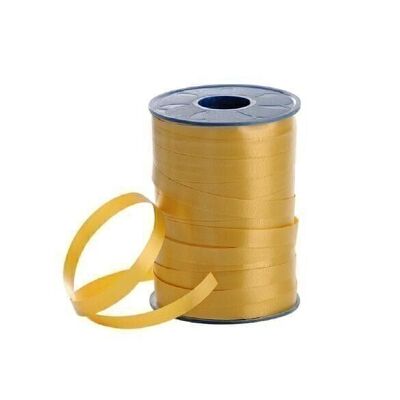 Poly ribbon 10mm 250 meters gold