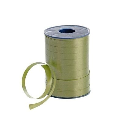 Poly ribbon 10mm 250meters moss green