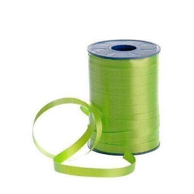 Poly ribbon 10mm 250meters apple green