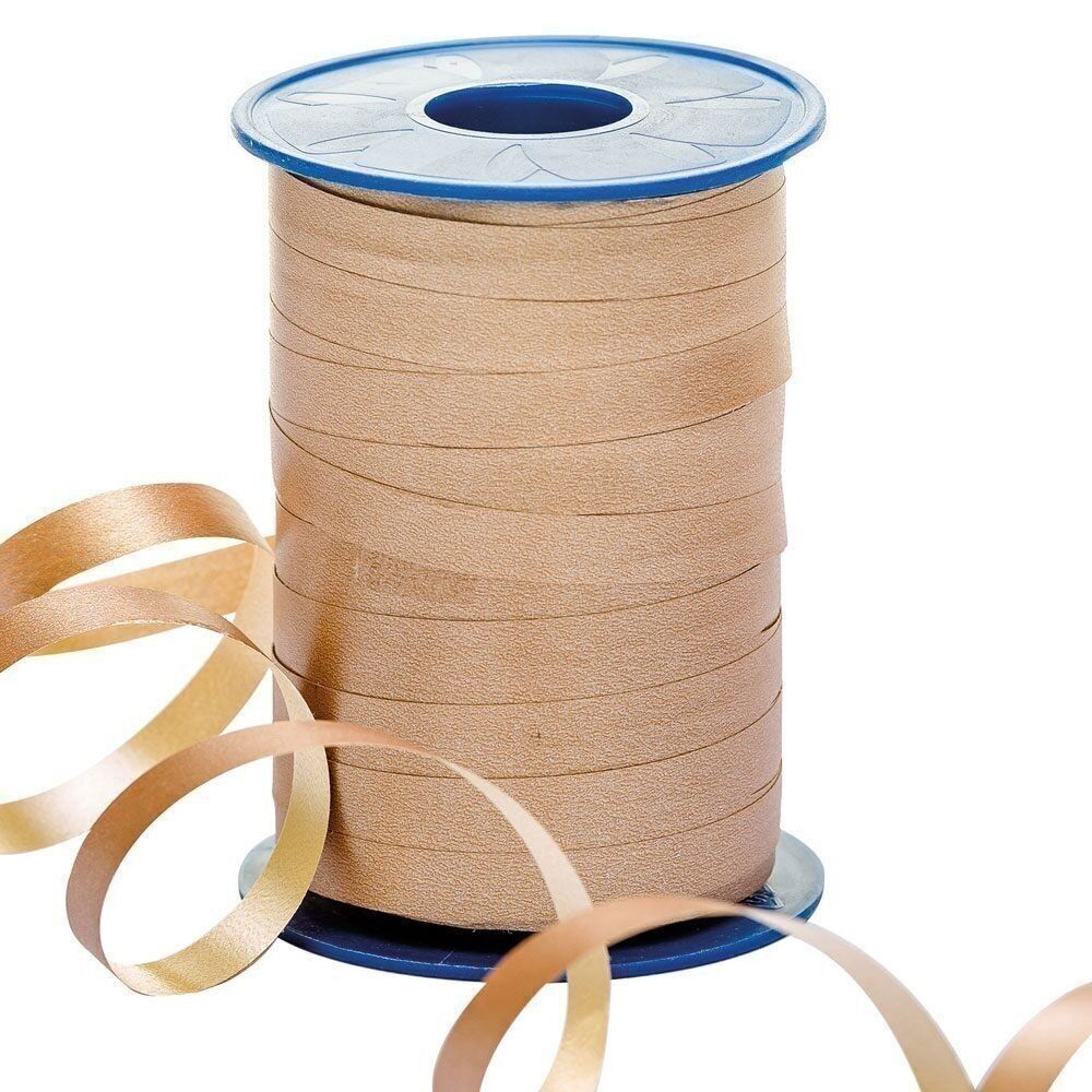 Nastro in poli OPAK 10mm 200 metri marrone dorato