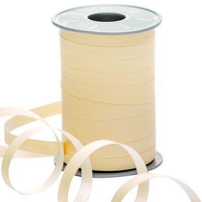 Poly ribbon OPAK 10mm 200meters cream