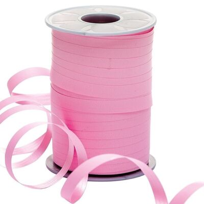 Poly ribbon OPAK 10mm 200meters light pink