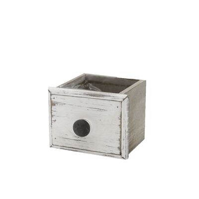 Cassetto in legno 12x10x8 cm Klara White