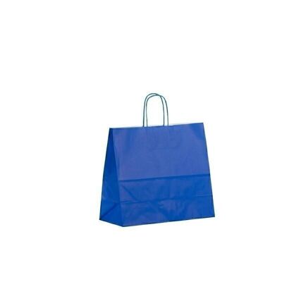Paper carrier bags 32x13x28cm blue