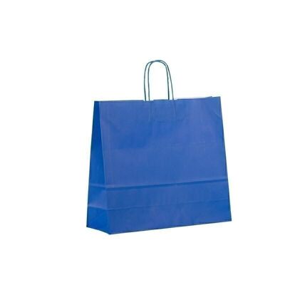 Paper carrier bags 42x13x37cm blue