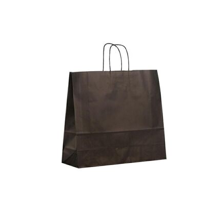Paper carrier bags 42x13x37cm black