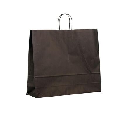 Paper carrier bags 54x14x45cm black