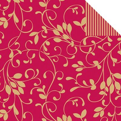 Stewo wrapping paper roll 30 cm 250 meters Miron bordeaux