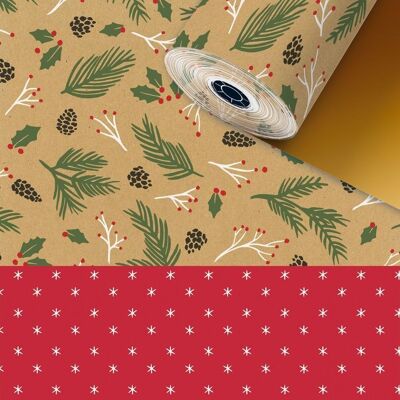Stewo wrapping paper roll 70cm 250Meter Duo Agda