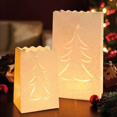 Light bag assorted 2x4 pieces Christmas tree