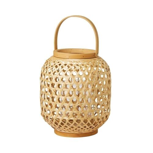 DUNI Laterne aus Rattan 255 x 240 mm Area